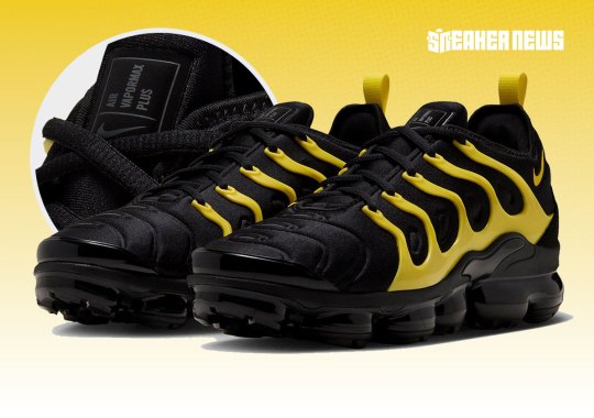 The Nike Vapormax Plus Re-Appears In A “Steelers” Look