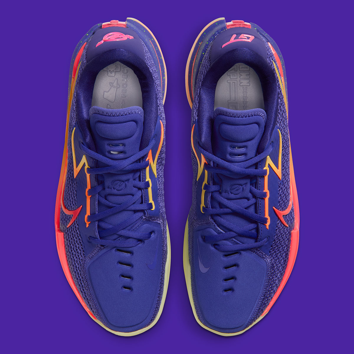 Nike Zoom Gt Cut 1 Purple Comet Topaz Gold Hot Punch Laser Fuchsia Cz0175 503 4