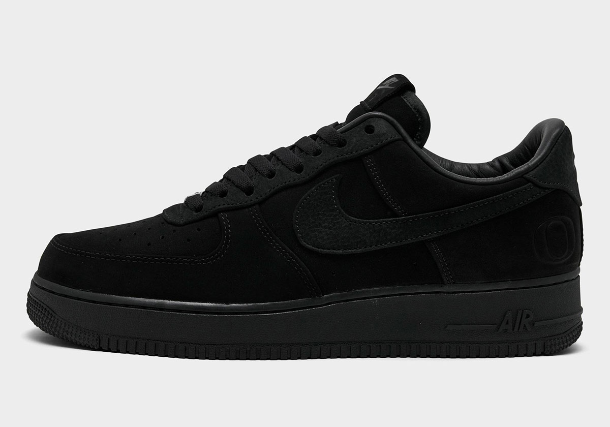 Oregon Ducks Nike Air Force 1 Low Black Jf5453 001 3