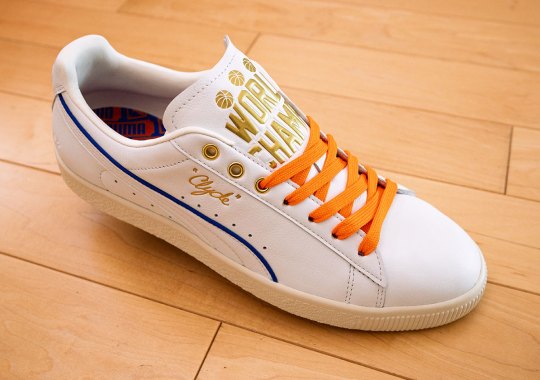 There Are Only 53 Pairs Of This PUMA Clyde Celebrating The Knicks Championship