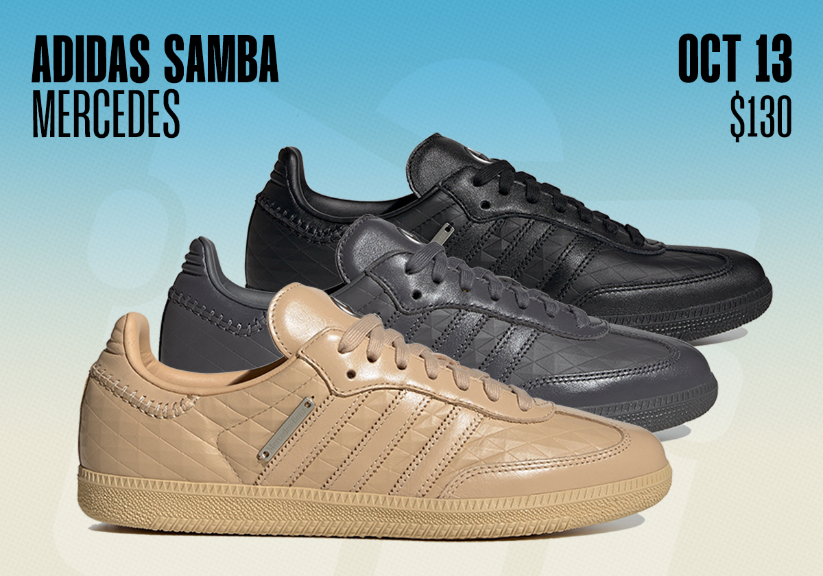 Sneaker Releases October 11 October 17 2026 Mercedes Adidas Samba
