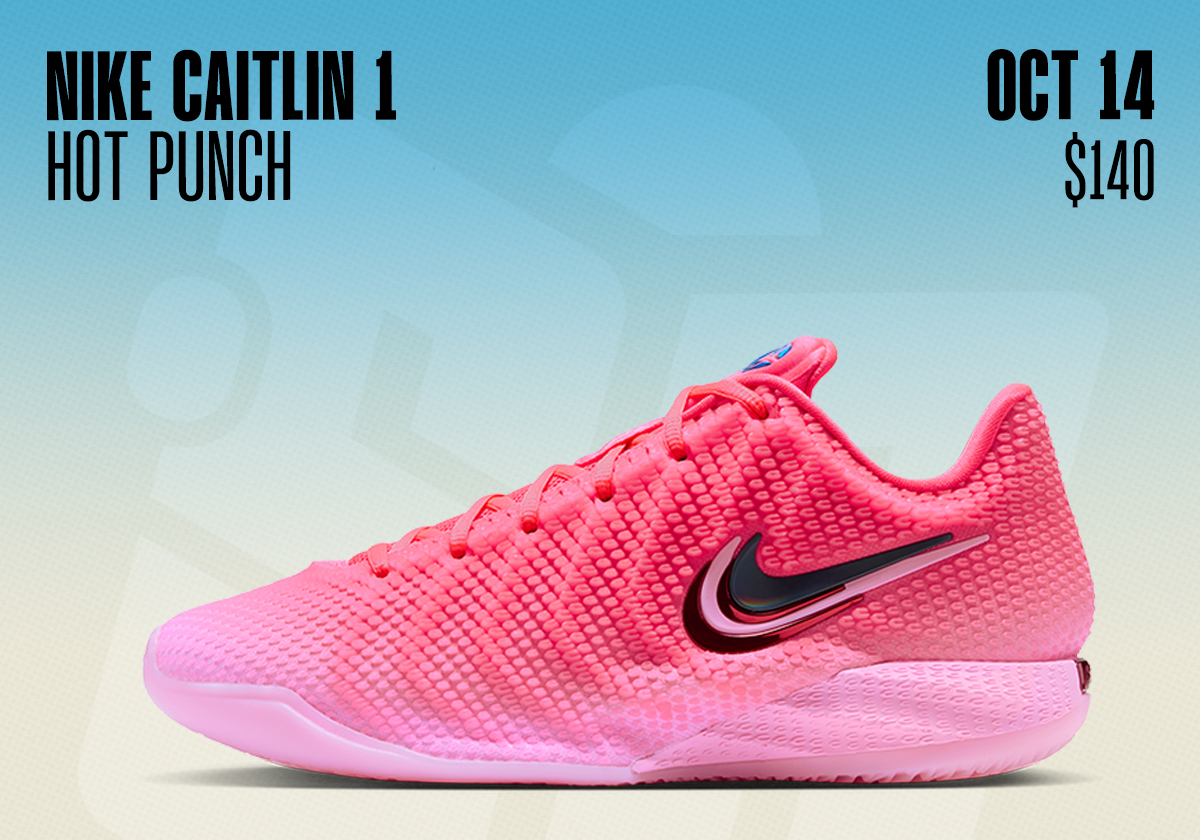 Sneaker Releases October 11 October 17 2026 Nike Caitlin 1 Hot Punch
