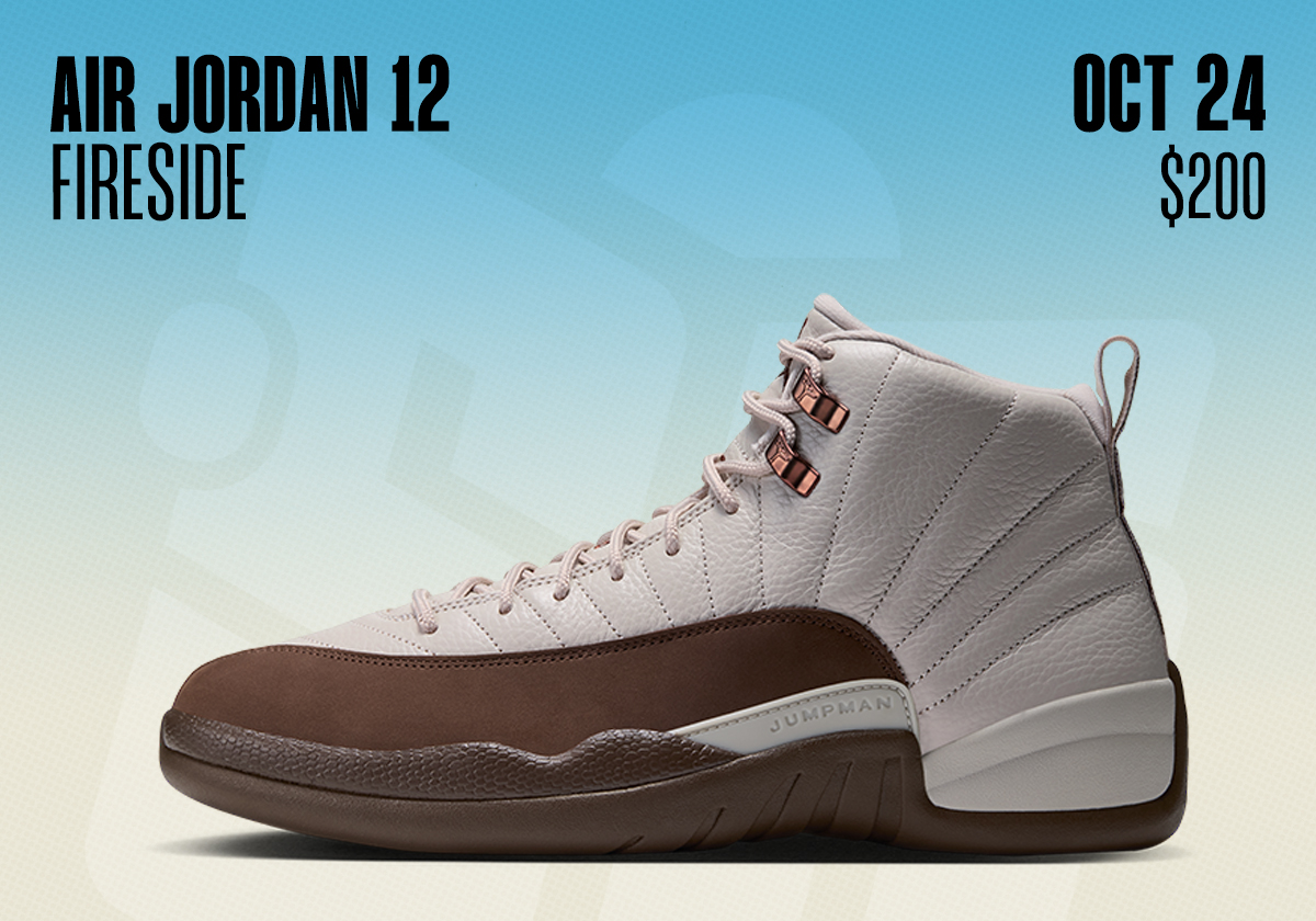 Sneaker Releases October 18 24 2026 Air Jordan 12 Fireside