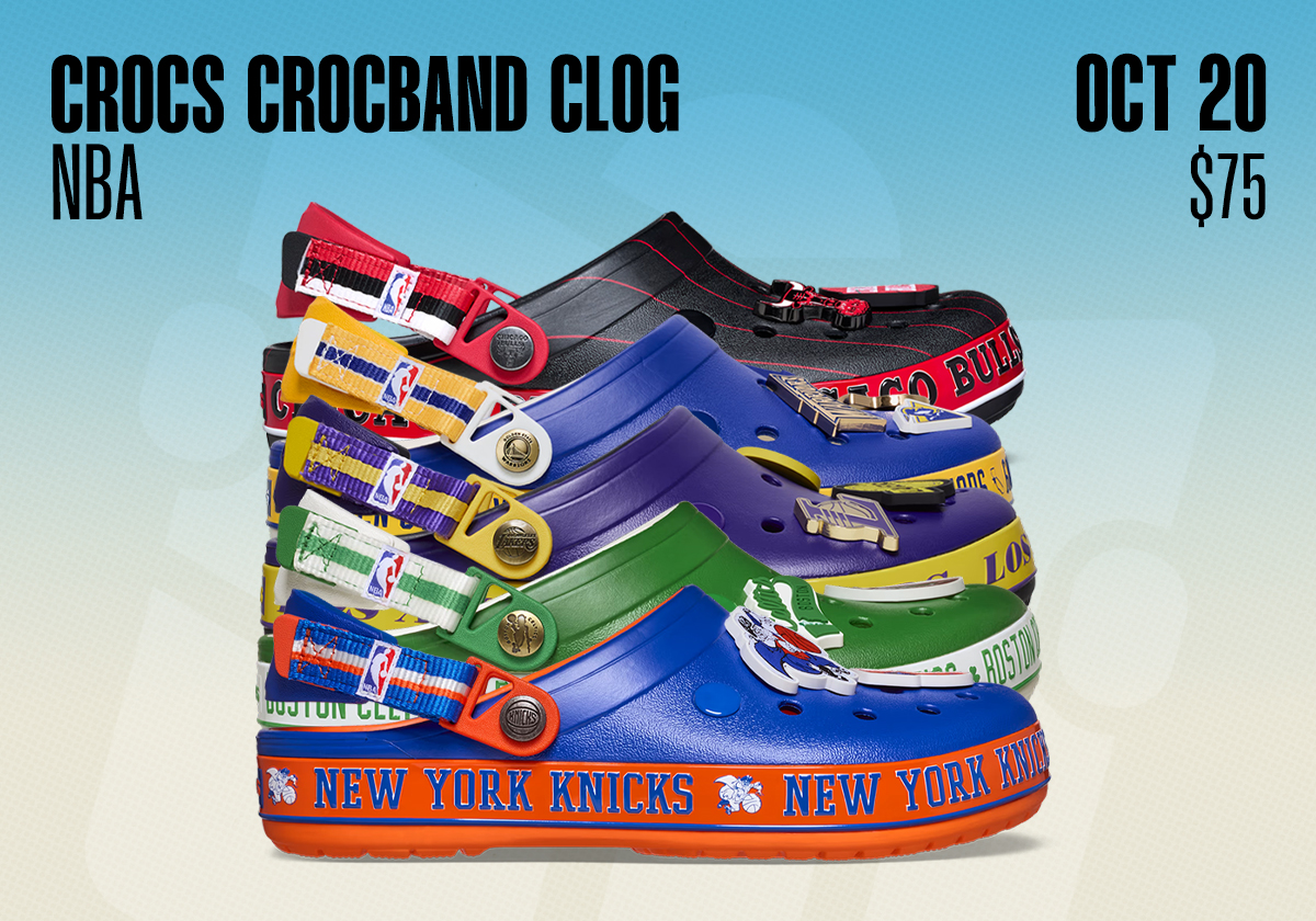 Sneaker Releases October 18 24 2026 Crocs Nba