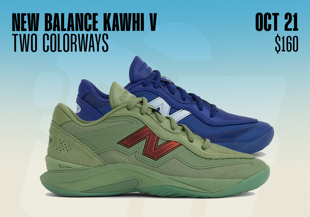 Sneaker Releases October 18 24 2026 New Balance Kawhi V