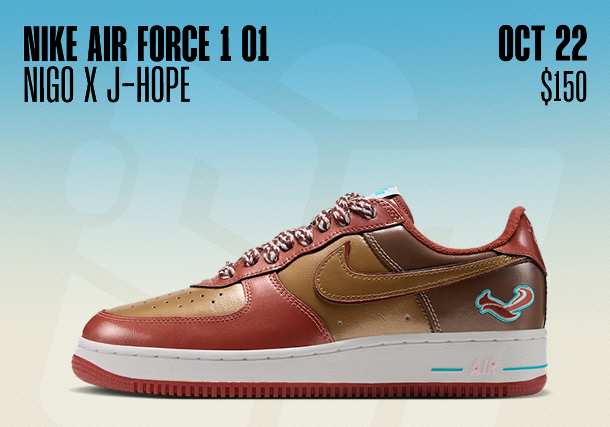 Sneaker Releases October 18 24 2026 Nike Air Force 1 01 Nigo J Hope