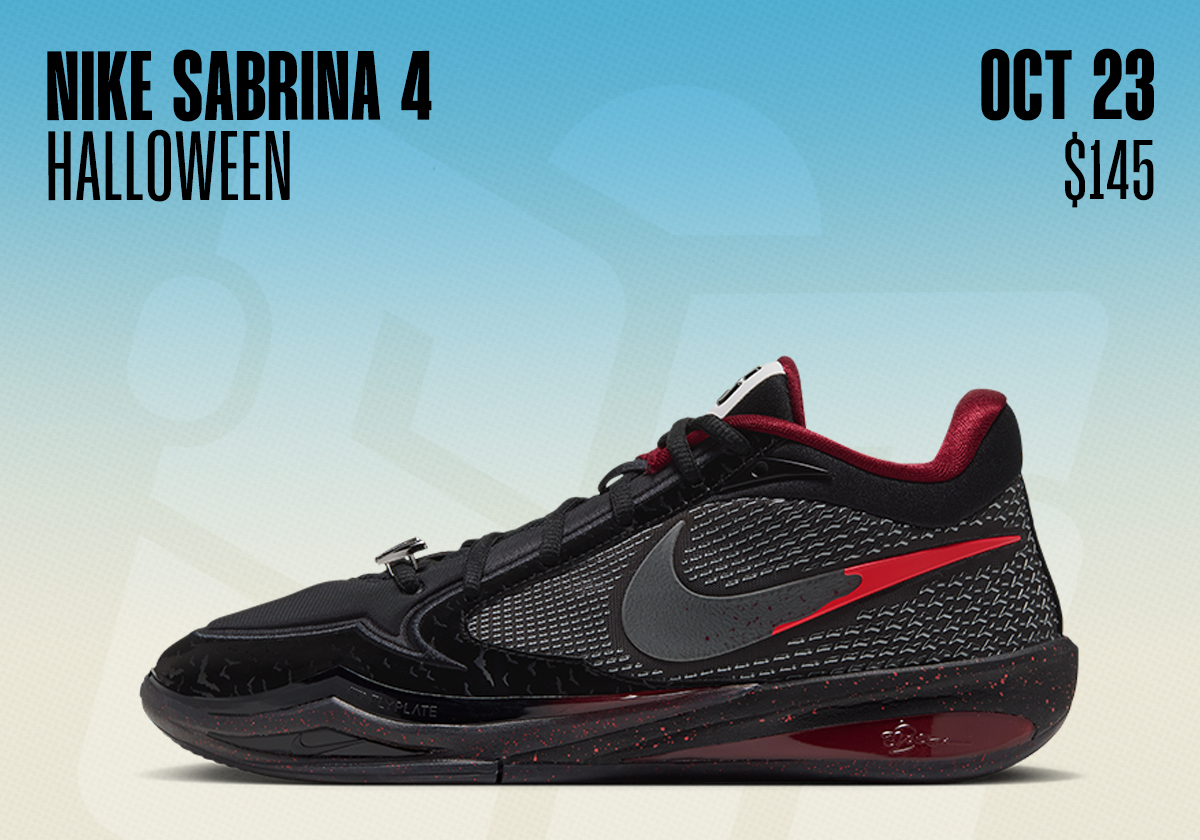 Sneaker Releases October 18 24 2026 Nike Sabrina 4 Halloween