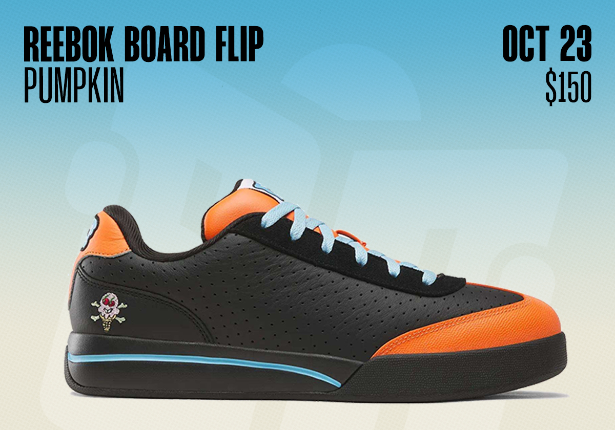 Sneaker Releases October 18 24 2026 Reebok Board Flip Pumpkin
