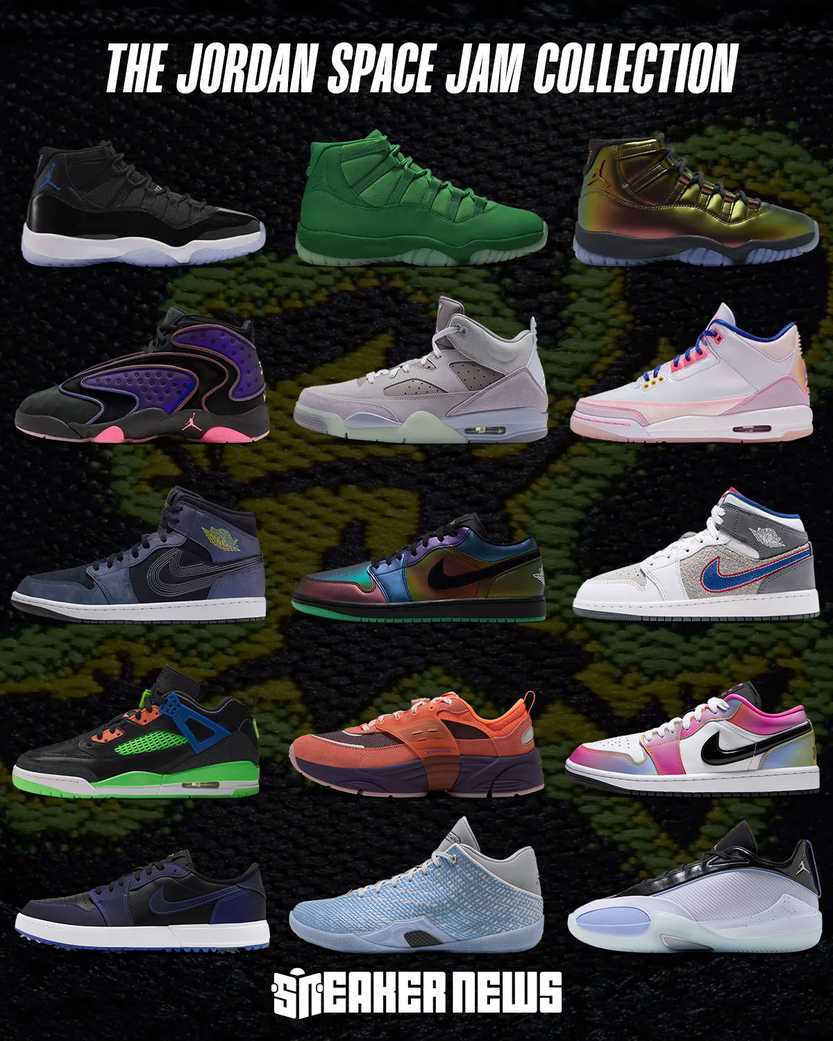 Space Jam Shoe Collection
