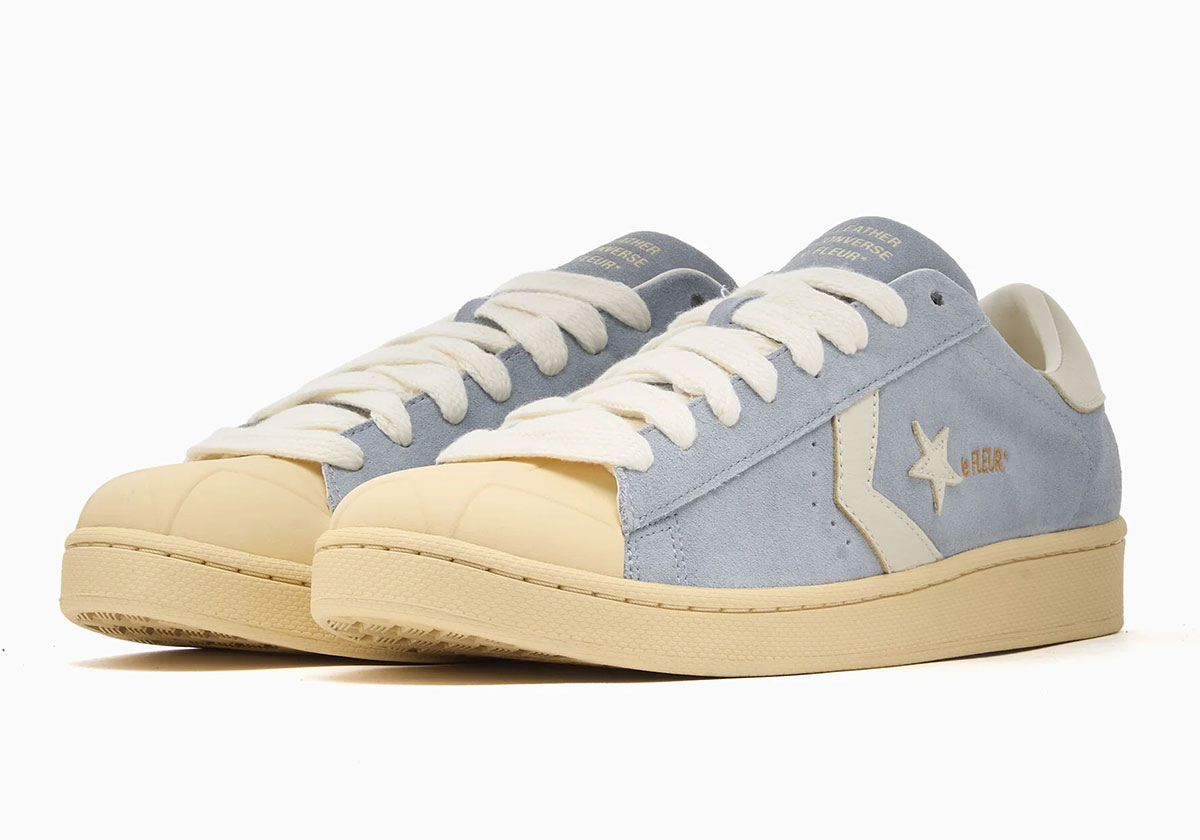 Tyler The Creator Golf Le Fleur Converse Pro Leather Blue A25131c 1