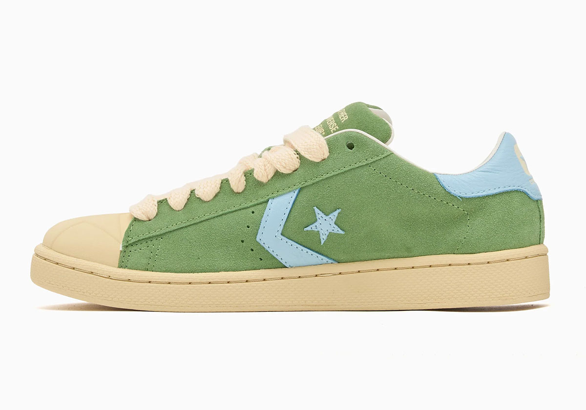 Tyler The Creator Golf Le Fleur Converse Pro Leather Green A25132c 5
