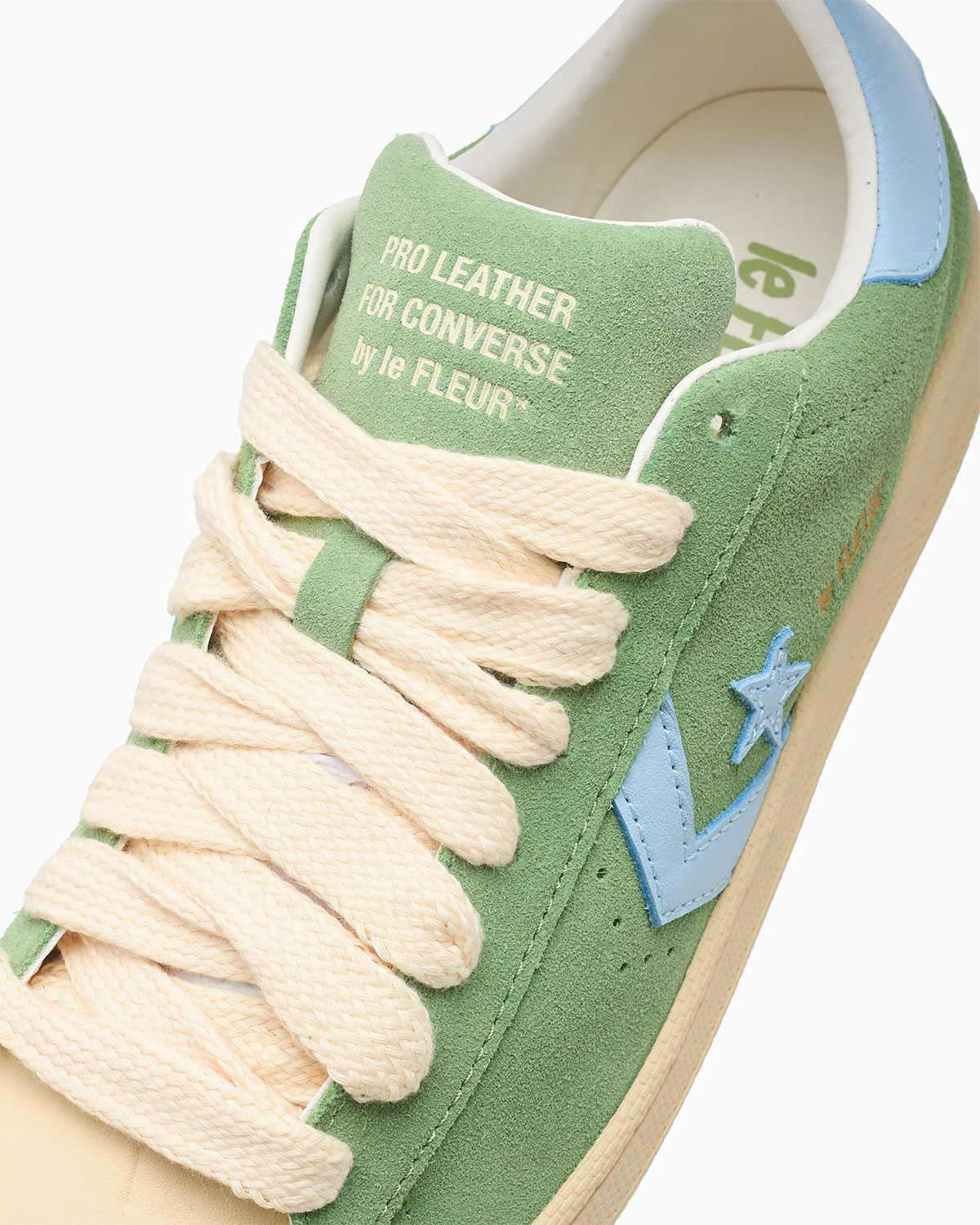 Tyler The Creator Golf Le Fleur Converse Pro Leather Green A25132c 6