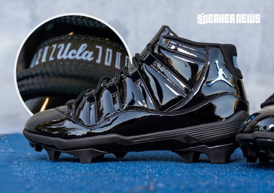 UCLA Receives Air Jordan 11 "Gamma Blue" PE Cleats