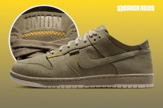 Official Images Of The Union x Nike Dunk Low “Bamboo”