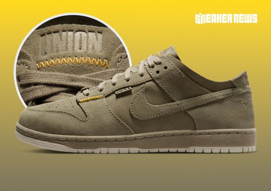 Official Images Of The Union x Nike Dunk Low "Bamboo"