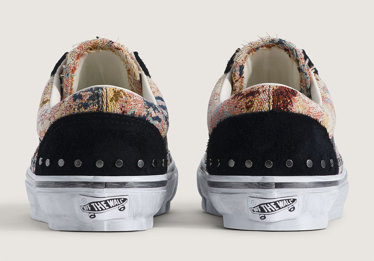 Vans Old Skool Floral Rivets Vn000e8vbml 4