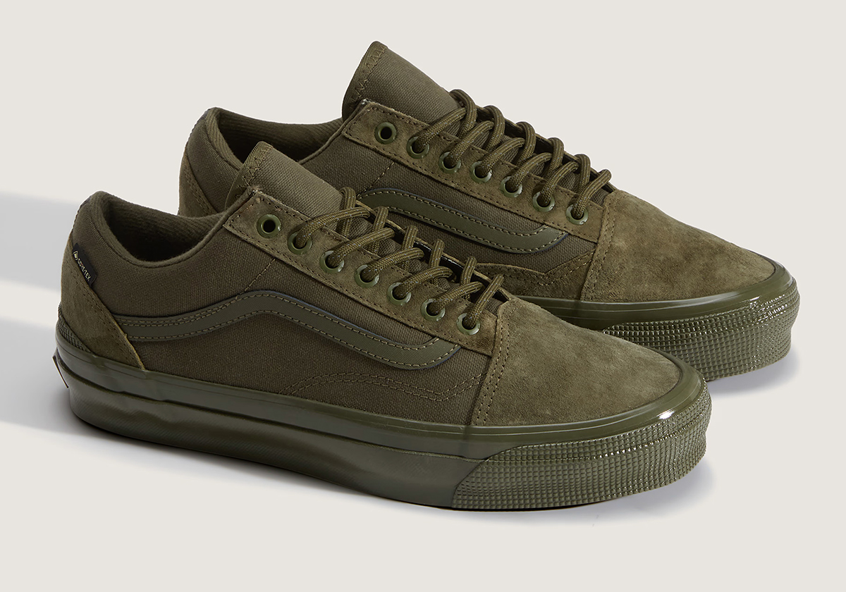 Vans Old Skool Gore Tex Mossy Olive Vn000z3dfr1 3