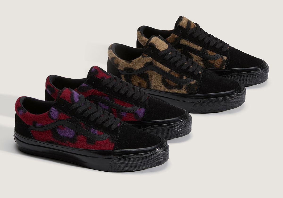 The Vans Hot Streak Continues With An Old Skool "Leopard Print" Pack