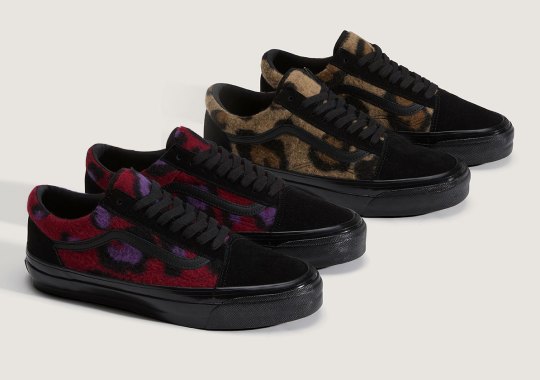 The Vans Hot Streak Continues With An Old Skool "Leopard Print" Pack