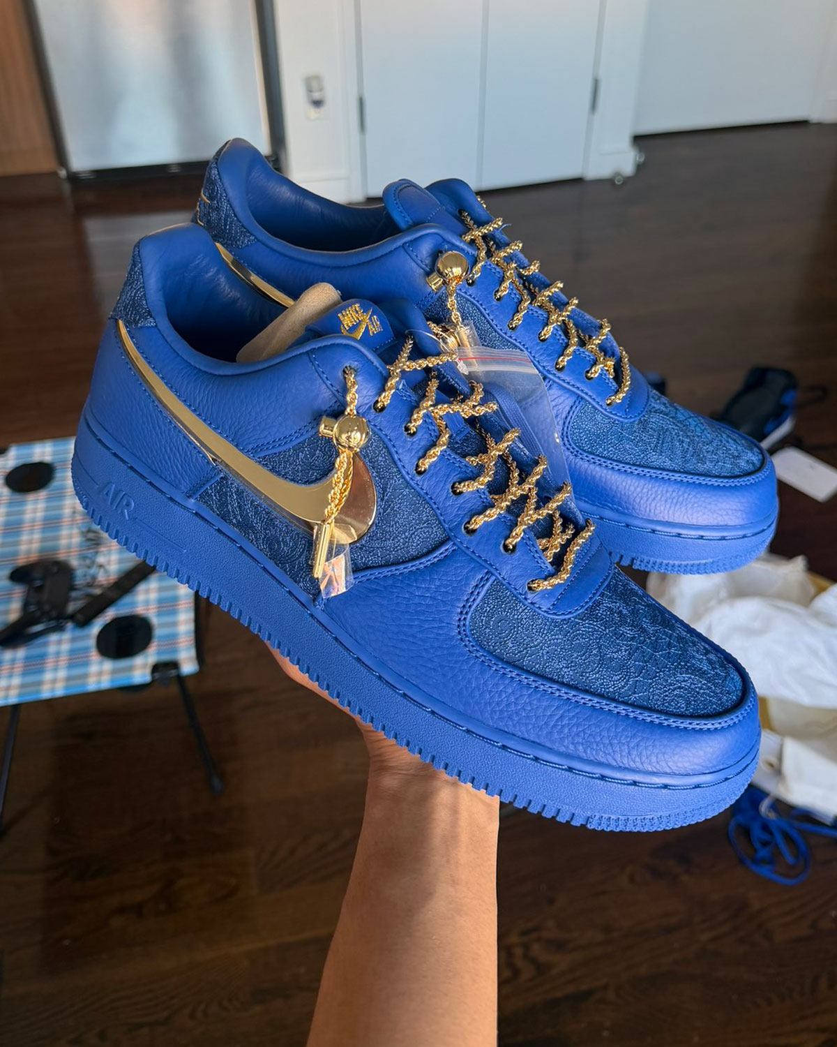 Victor Solomon Nike Air Force 1 Trophies Varsity Royal Ir2076 400 1