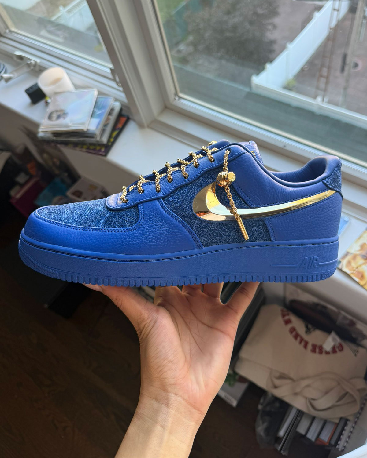 Victor Solomon Nike Air Force 1 Trophies Varsity Royal Ir2076 400 2